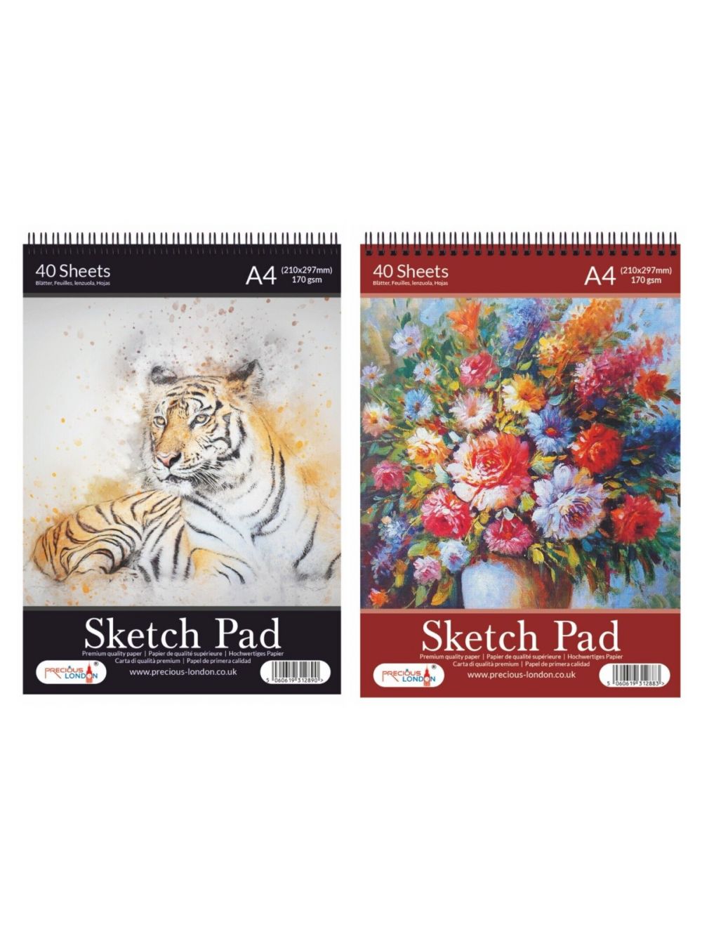 A5 Sketch Pad Book White Paper Artist Sketching Drawing Art Craft UK