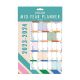 2023-2024 A1 Size Large Academic Planner Mid Year Wall Calendar - Green