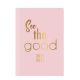 2023-2024 Academic Mid Year A5 Day A Page Hardback Diary With Gold Foil - Pink