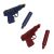 Pistol With Silencer Die-Cast Metal Cap Gun Toy For Children Age 8+